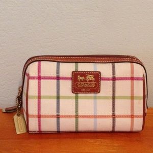 Coach makeup bag